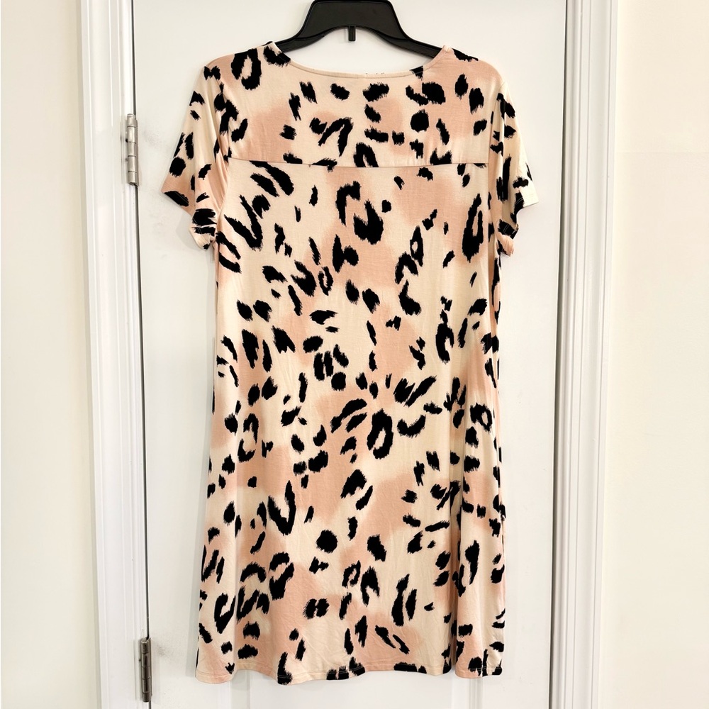 Soma Cool Nights Animal Print Sleep Shirt Size M - Picture 2 of 7